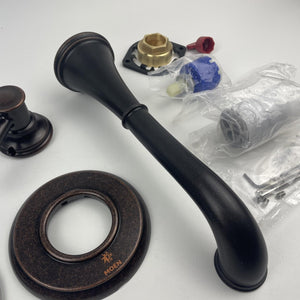 Moen WT9021ORB Belfield 1-Handle WallMount Tub Filler Trim Kit Oil Rubbed Bronze