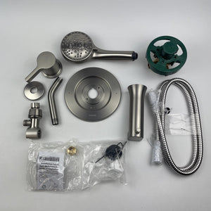 Moen 82775SRN Beric Single-Handle Tub & Shower Faucet 5-Spray Brushed Nickel