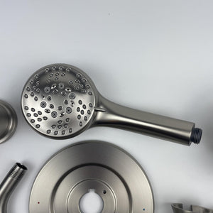 Moen 82775SRN Beric Single-Handle Tub & Shower Faucet 5-Spray Brushed Nickel