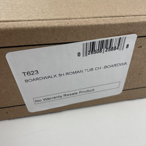 Moen T623 Boardwalk 2-Handle Roman Tub Faucet Trim Kit Chrome