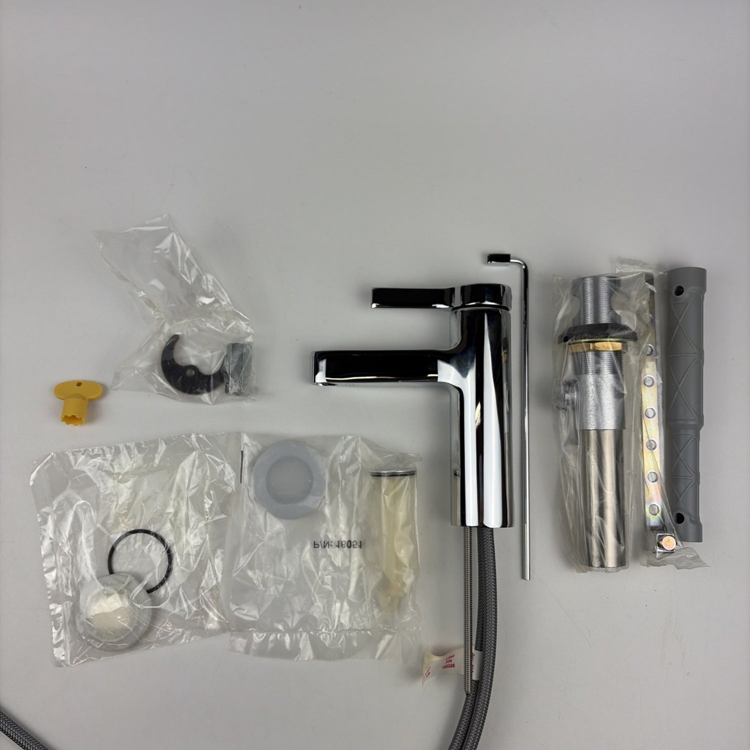 Moen 6710 Vichy One Handle Bathroom Sink Faucet Drain Assembly WaterSense Chrome