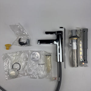 Moen 6710 Vichy One Handle Bathroom Sink Faucet Drain Assembly WaterSense Chrome