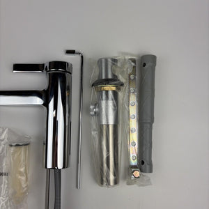 Moen 6710 Vichy One Handle Bathroom Sink Faucet Drain Assembly WaterSense Chrome