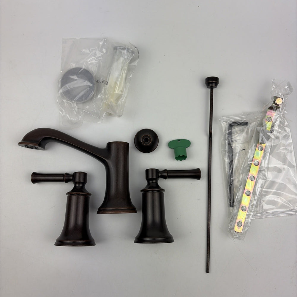 (READ) Moen T6805ORB Dartmoor 2-Handle Bathroom Faucet Oil Rubbed Bronze